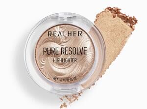 REALHER |  HIGHLIGHTER | SHADE: PURE RESOLVE | NEW IN BOX 0.14oz
